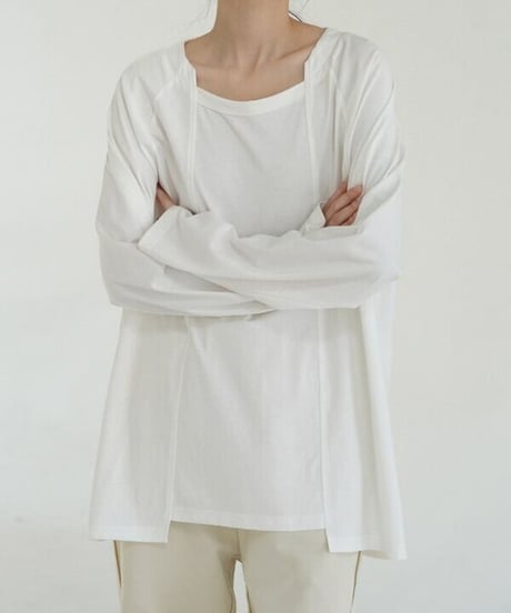 natural relax long-t-shirt　FL2597