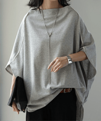 oversize loose tshirt /2color　FL3580