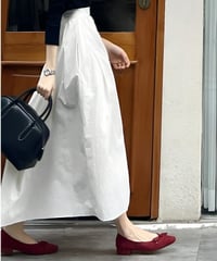 high waist a-line skirt　FL2019
