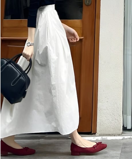 high waist a-line skirt　FL2019