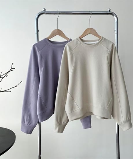 round neck casual pullover /2color　FL2972