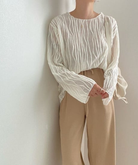 design sheer tops　FL2169