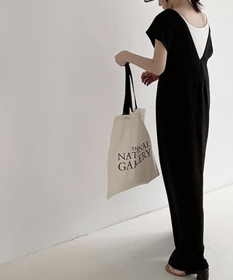 v-neck jumpsuit　FL2382
