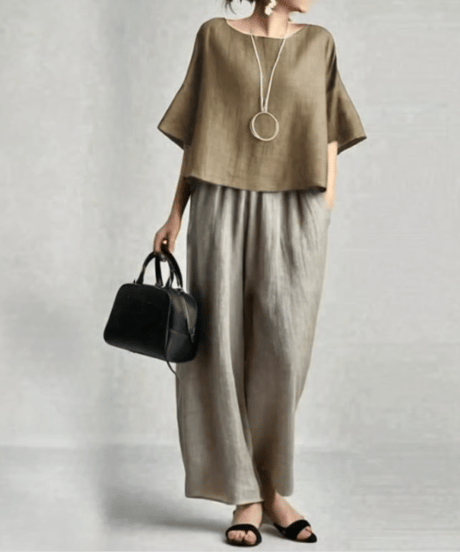 relaxed cotton set up　FL3471