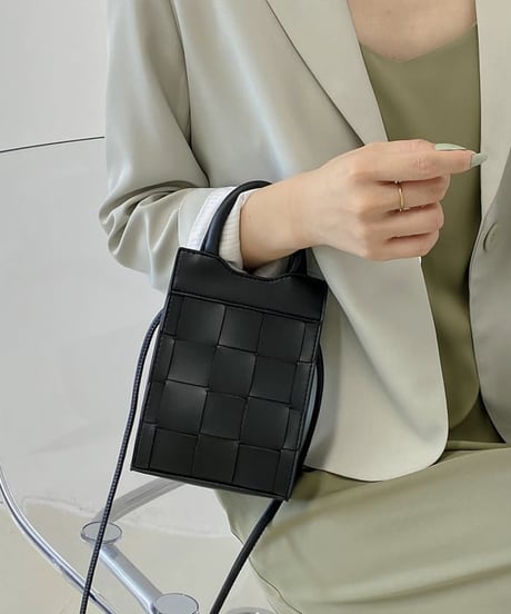 mesh mini shoulder bag　FL2298