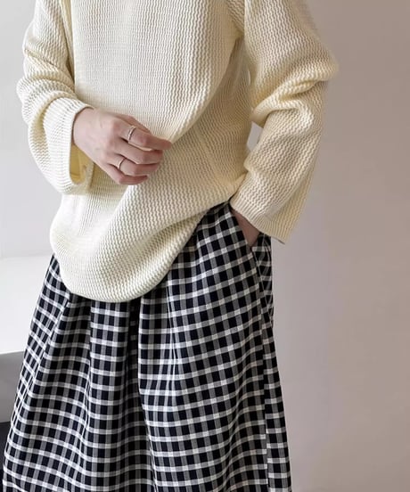 hole design knit /3color　FL2750