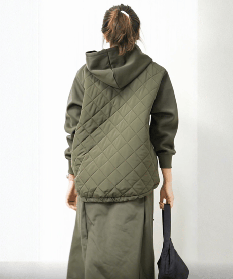 hoodie skirt casual setup　FL3494