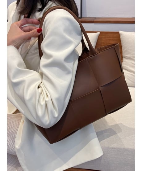 square parts tote bag /5color　FL2336