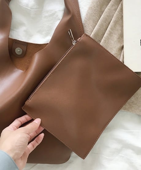 eco leather tote bag /3color　FL2329
