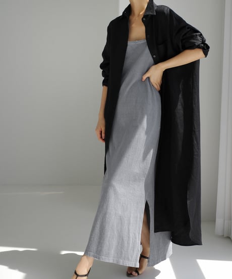 over-needle-less bottoming dress　FL2148