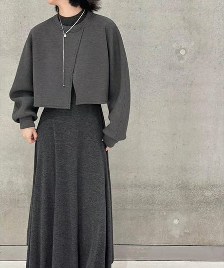 slit designed pullover　FL2974