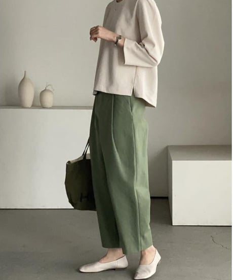 wide leg casual pants　FL2160
