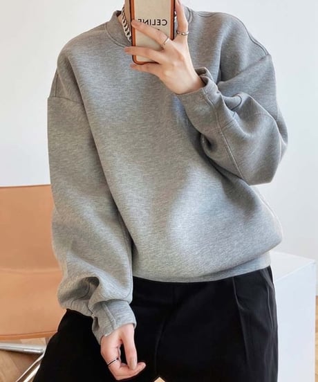 cuff button design sweat /3color　FL2620