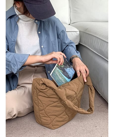 quilted shoulder bag /3color　FL2332
