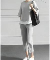 layered style slit sleeve setup　FL3396