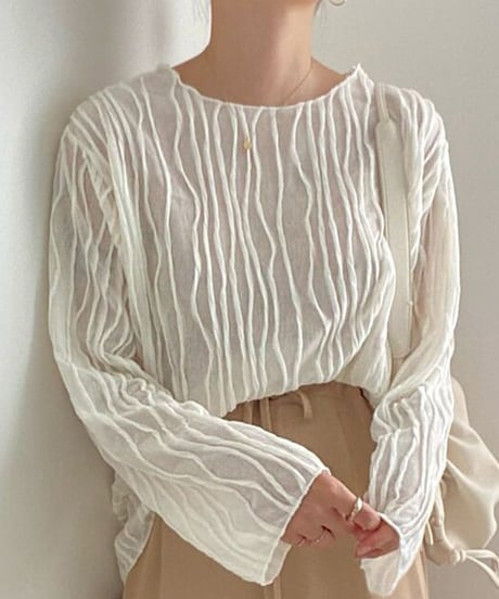 design sheer tops　FL2169