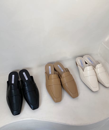 square toe mules　FL2286