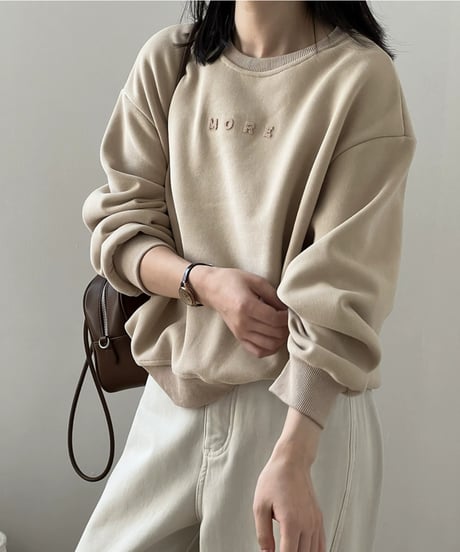 front logo sweat pullover  /3color　FL3125