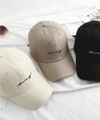 baseball logo cap /3color　FL2358