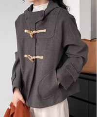 short duffel coat /2color　FL2874