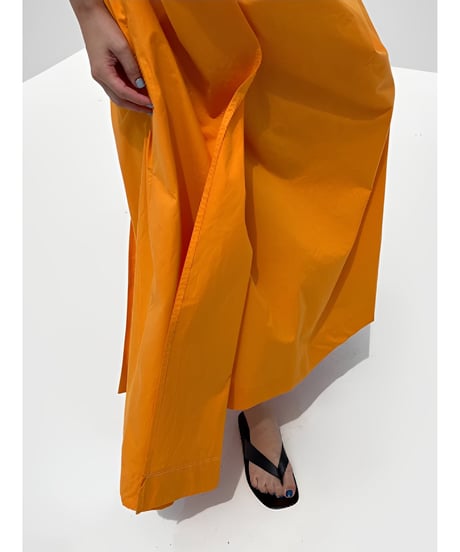 vivid color asymmetrical dress　FL2063