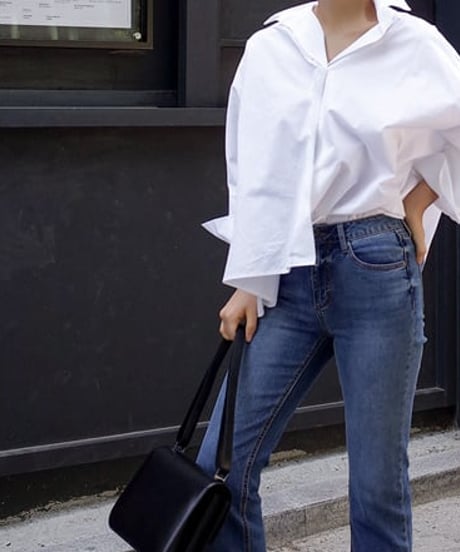 loose silhouette shirt　FL2205