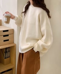 knit sweater pullover /4color　FL2998