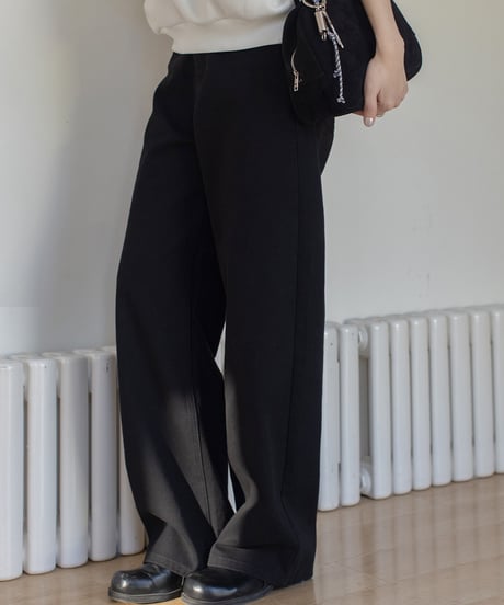 semi-wide straight pants/3color　FL3307