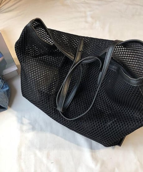 big mesh tote bag　FL2200