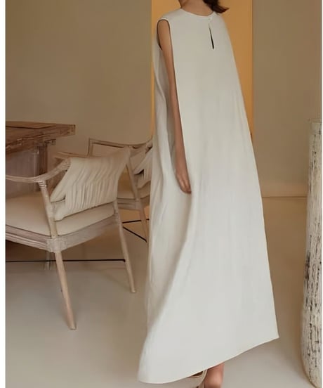 sleeveless dress /3color　FL2007