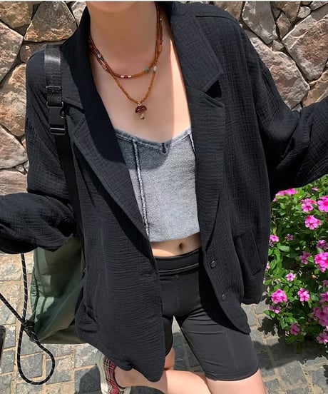 cotton summer jacket　FL2562