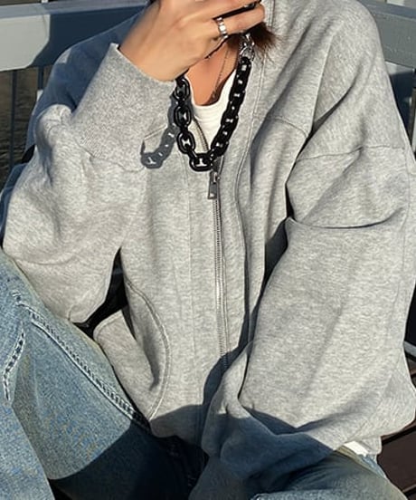 v-neck sweat cardigan　FL2521