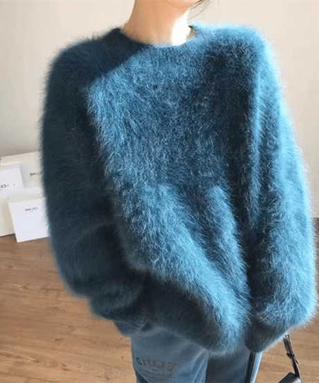 shaggy knit /4color　FL3107