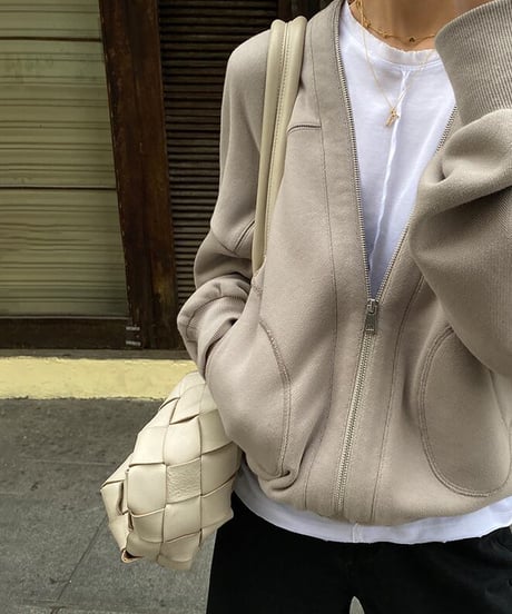 v-neck sweat cardigan　FL2521