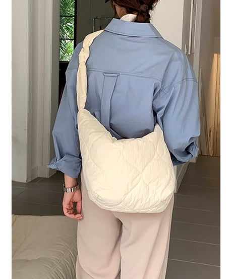quilted shoulder bag /3color　FL2332