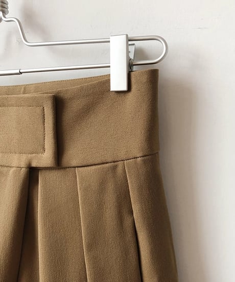 high waist tuck pants　FL2575