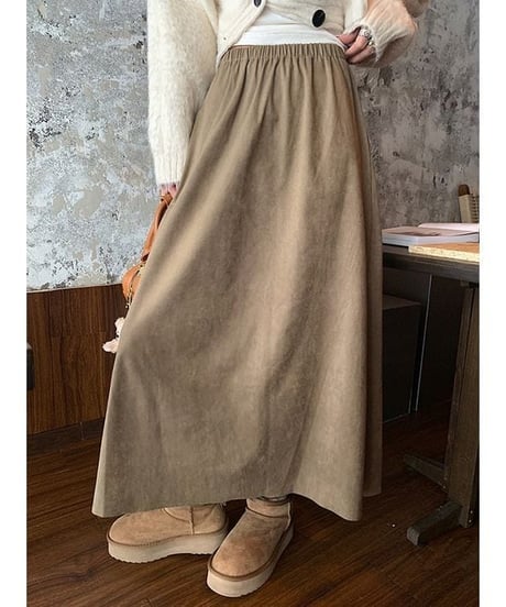 a-line long skirt /3color　FL2891
