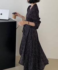v-neck dot op　FL2166
