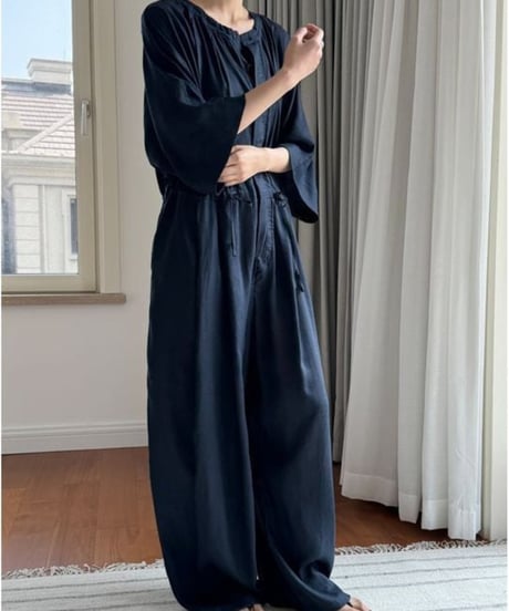 drawstring jumpsuit　FL2944