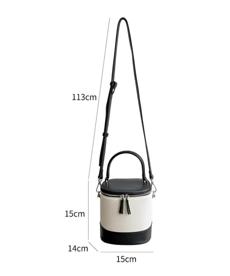 bicolor vanity bag　FL2338