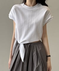 side tie short sleeve T /2color　FL3647