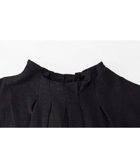 tuck collar tops & a-line skirt setup　FL2439