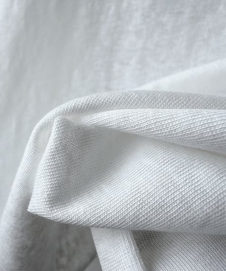 side tie drape front cotton tshirt/2color　FL3649