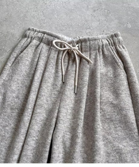 wool knit casual pants/2color　FL2866