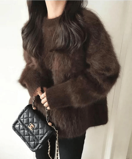 shaggy knit /4color　FL3107