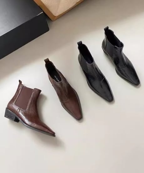 side gore boots /2color  FL2978