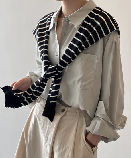 celebrity layered scarf /4color　FL2671