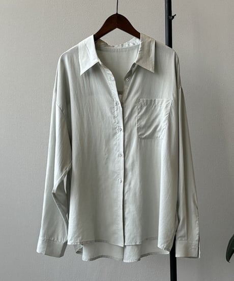 basic loose shirt /4color　FL2735