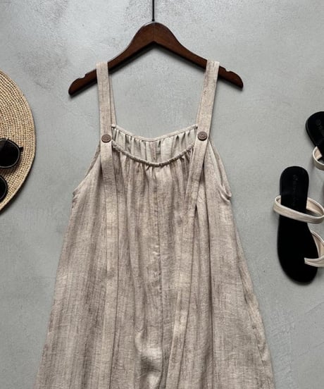 wide relax overall　FL2406