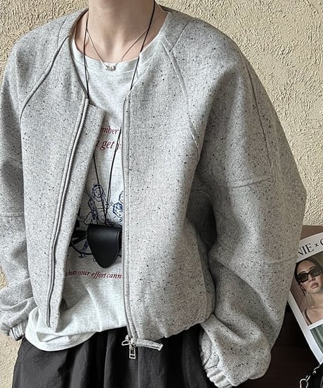 casual short designed jacket　FL2958